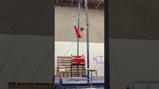 Who went pro: me or my gf?  #gymnast #ncaa #calisthenics #fail #gymnastics #olympics #girlfriend