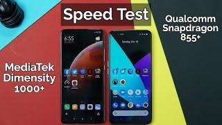 MediaTek Dimensity 1000+ vs Snapdragon 855+ Speed Test - How different are they?