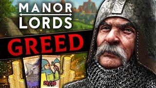 Manor Lords but I Dismantle Democracy by Exploiting Starving Peasants