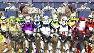 Every Clone Trooper Legion UNDER SIEGE! - Men of War: Star Wars Mod