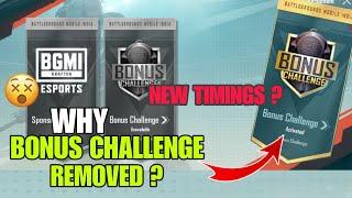 Why Bonus Challenge Removed Again | Bonus Challenge Not Unlocked Today | Bonus Challenge Play Timing