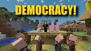 Influencing villagers with the power of democracy