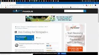 How to Install Zencoding plugin in Notepad++ ? 2020