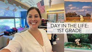 Day in my Life as a 1st Grade Teacher // end of the year, research projects, literacy curriculums