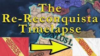 [EU4] The Master of Re-Reconquista Timelapse (Granada)