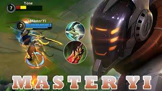 Wild Rift Master Yi Gameplay | Top 1 Master Yi Gameplay | Rank Challenger |