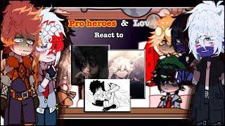 Pro heroes + (1-A class) and LOV react to Dabi // Mha react to Dabi // Dabihawks // Mha/Bnha // 2/3