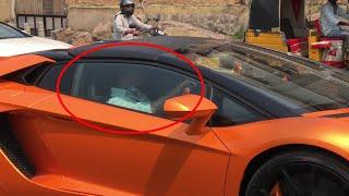 Actor Prabhas Lamborghini In Hyderabad | India 2021