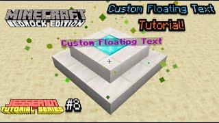 How to Create Custom Floating Text in Minecraft (Bedrock Edition) 1.16+ - Tutorial Series #008