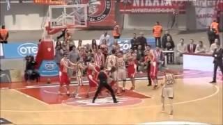 Olympiacos - Galatasaray Euroleague brawl