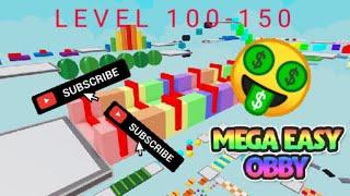 ROBLOX THE MEGA EASY OBBY || LEVEL 150!!!