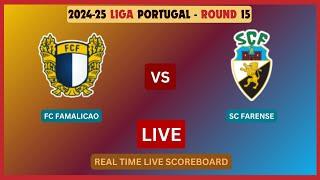 FC Famalicao Vs SC Farense LIVE Score UPDATE 2024-25 Liga Portugal Soccer Football Dec 21 2024