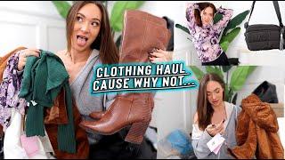 i went shopping... aka fall / winter clothing haul lol