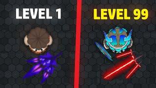 Evowars.io - Level 100/100 Evolutions Unlocked (New Skins + Update)