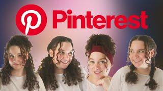 Trying Pinterest Curly Hairstyles: Testing 4 Trendy Looks!