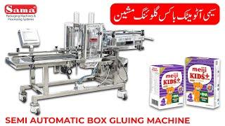 Box Gluing Machine (Semi Automatic)