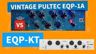 Vintage Pultec EQP-1A vs Klark Teknik EQP-KT | Watch To The End!