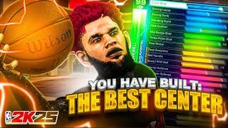 THE BEST COMP CENTER BUILD in NBA 2K25! GAME BREAKING BEST BUILD in 2K25! BEST BUILD NBA 2K25