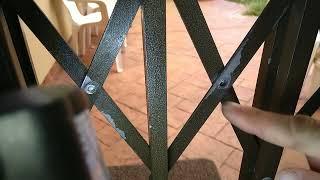 Fix Expanding Gate with Pop Rivets