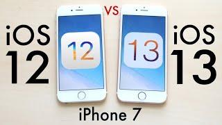 iPHONE 7: iOS 13 Vs iOS 12! (Comparison)