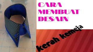 Cara Menjahit Kerah Kemeja Batik