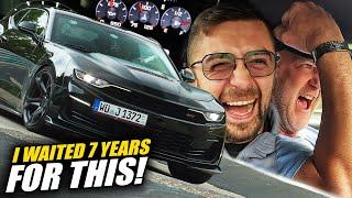 I'm THE WORST Passenger in Chevrolet Camaro SS 1LE // Nürburgring