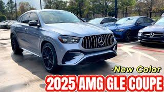 Mercedes AMG GLE Coupe 2025  New Color - Côte d’Azur Light Blue!  #mercedes #luxurycars