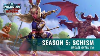 Paladins - Update Overview - Season 5: Schism