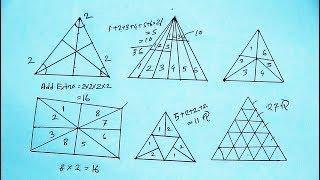 ত্রিভূজ সম্পর্কিত সকল মানুসিক দক্ষতা  BCS Mental Ability