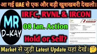 RVNL Target  RVNL Share Latest News | IRFC Share Latest News, Ircon share latest news