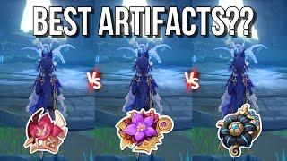 Clorinde Best Artifacts Fragment vs Gladiator vs Thundering Fury!!!Which Artifacts Is Superior???