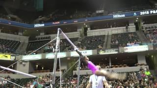 Jordan Chiles – Uneven Bars – 2015 P&G Championships – Jr. Women Day 1