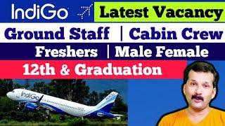 Indigo Airlines | Ground Staff vacancy | Airline Airport job | @flyairAcademy