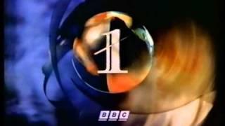 Jayne Constantinis's farewell announcement closing down BBC1 on Tue 9 Apr 1996