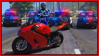 GTA 5 Roleplay - trolling cops in worlds FASTEST bike | RedlineRP