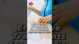 Effective Treatments for Arthritis: What You Need to Know #trending #youtube #video