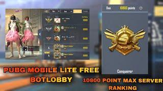 PUBG LITE FREE BOT LOBBY 0.27.0 update  Rank PUSH FREE BOT Lobby CONQUER IN 2 DAYS 59 BOT LOBBY