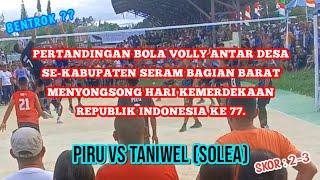 Pertandingan Bola Volly, Final Piru VS Taniwel (Solea)