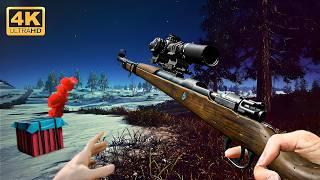 🟢PUBG PC : SNOW MAP RTX 5090 AWM SNIPER GAMEPLAY (No Commentary)