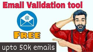 Bulk Email Verification Tool||How to Check Email Address Validity