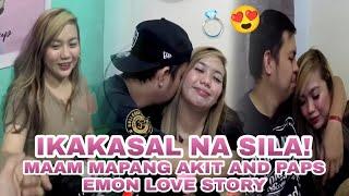 PAPS EMON AND MA'AM MAPANG AKIT (NEW TREND) IKAKASAL NA! | LOVE STORY