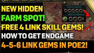 HOW TO GET YOUR FREE 4 Link Skill Gem Item! (HOT FIXED?!) | How To 4-5-6 Link Skill Gems In POE 2!