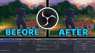 Best Settings For Recording Fortnite With No Lag (OBS STUDIO)