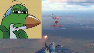 Can my missile intercept an Aim-7 Sparrow?