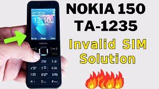 Nokia 150 TA-1235 Invalid Sim Problem | All IMEI Repair Codes | Nokia 150 Change IMEI Number