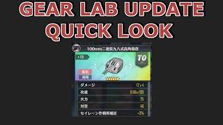 [Azur Lane] Gear Lab Update Breakdown (Jun 2023)