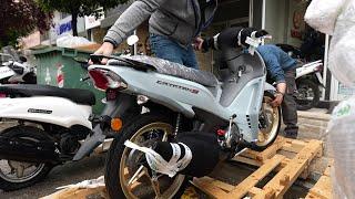 unboxing YAMAHA CRYPTON 115 new 2024 colors