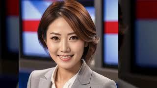 AI Announcer, Japanese Female TV Announcer #ai #announcer #japantv