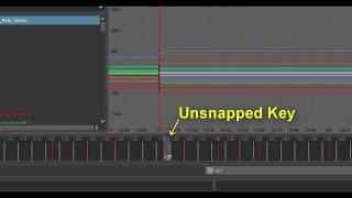 How to remove Unsnapped Keys in Maya