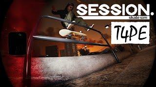 SESSION: "T4PE" - Realistic edit (Session: Skate Sim v1.0 PC) - part-time ninja